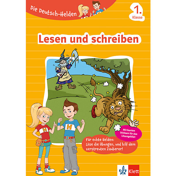 Klett Die Deutsch-Helden Lesen und schreiben, 1. Klasse
