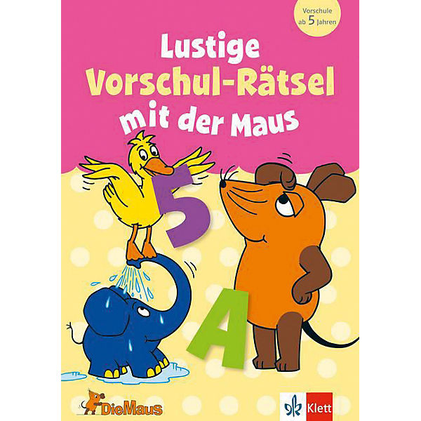 Die Maus: Lustige Vorschul-Rätsel mit der Maus
