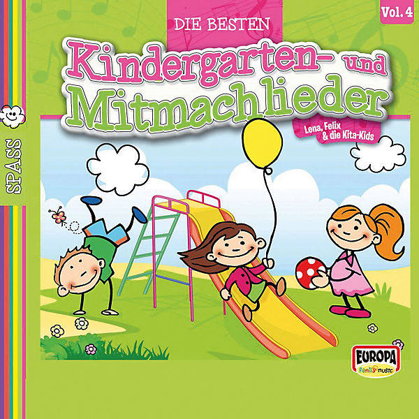 CD Die Besten Kindergarten- und Mitmachlieder Vol. 4