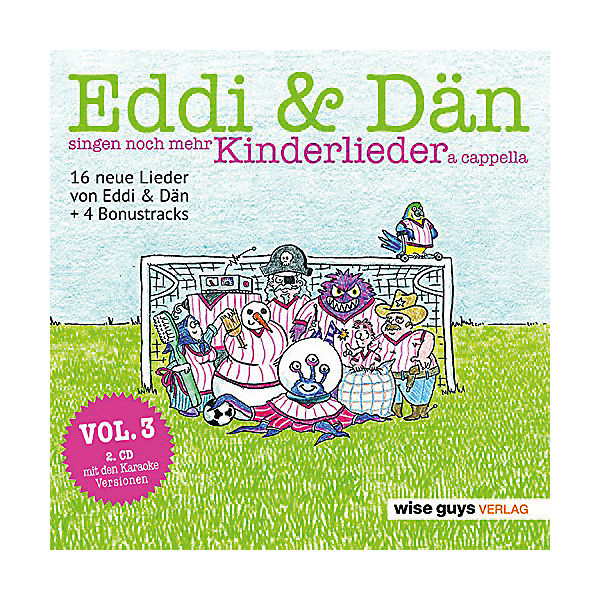 CD Eddi & Dän singen noch mehr Kinderlieder a cappella