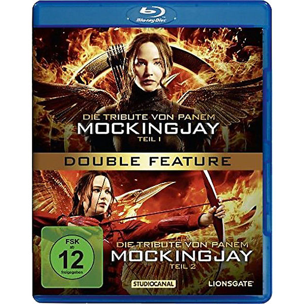 BLU-RAY Die Tribute von Panem - Mockingjay, Teil 1 & 2