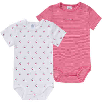 Baby Bodys Doppelpack für Mädchen, Organic Cotton