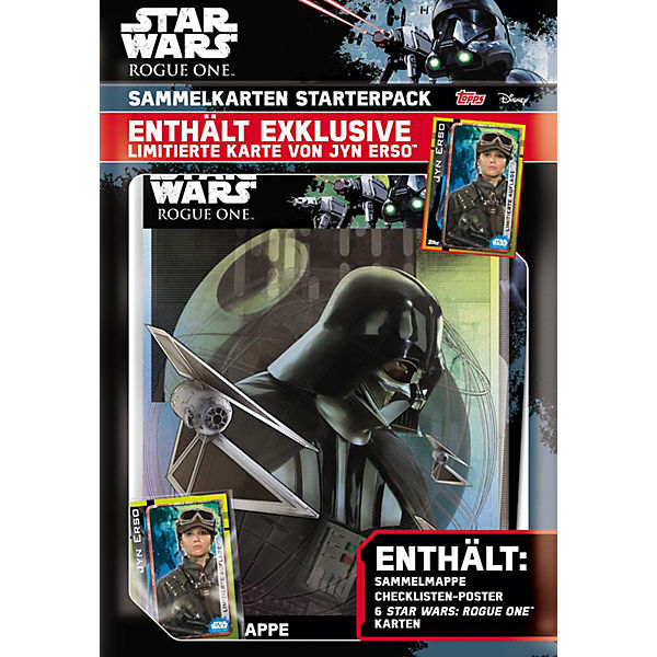 Topps Sammelkarten - Star Wars Rogue one Starterpack