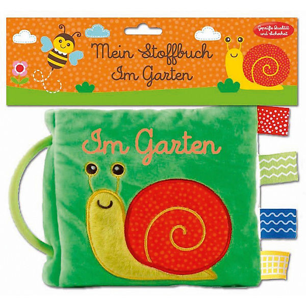 Mein Stoffbuch: Im Garten