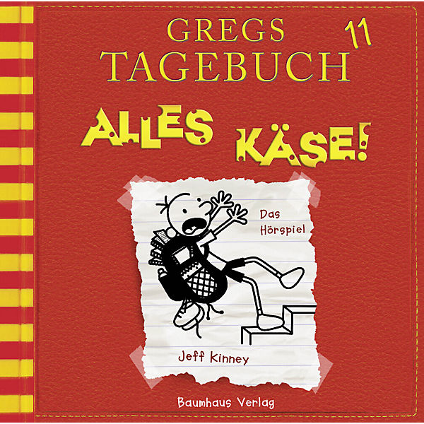 CD Gregs Tagebuch 11 - Alles Käse! (Jeff Kinney)