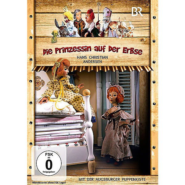 DVD Augsburger Puppenkiste - Die Prinzessin auf der Erbse & Doku: 50 Jahre