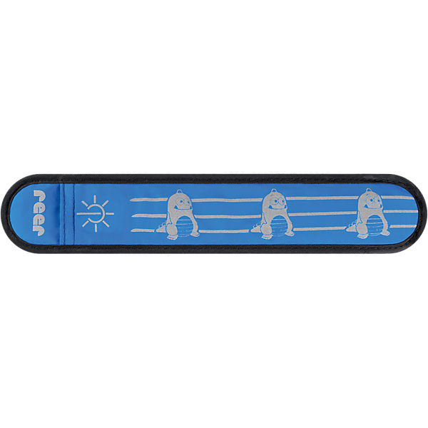 LED Klackband, blau "Monster"