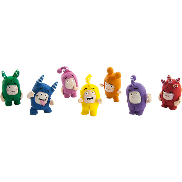 Oddbods - Set mit 7 Figuren