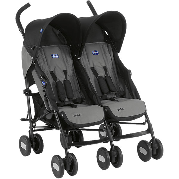 Zwillingsbuggy Echo Twin, coal, 2017