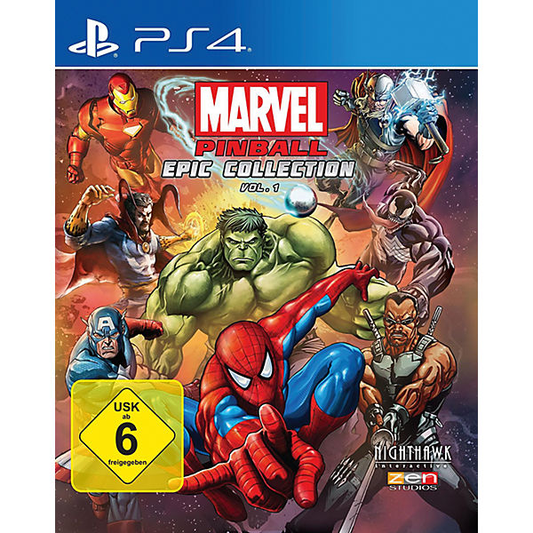 PS4 Marvel Pinball EPIC Collection: Volume 1