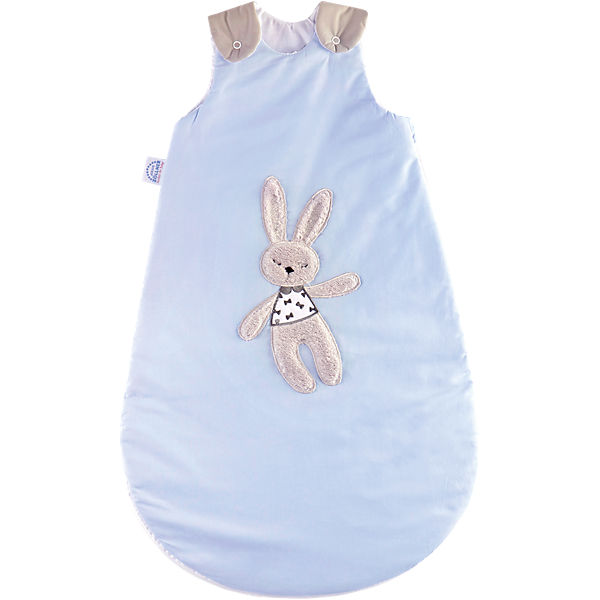 Schlafsack Kuschelhase, blau
