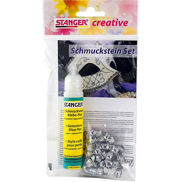 Set Schmucksteine + Kleber