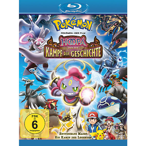 BLU-RAY Pokémon der Film: Hoopa und der Kampf der Geschichte