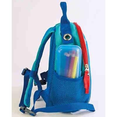 Kinderrucksack inkl. Sitzkissen Mini Kids Club, blau 2