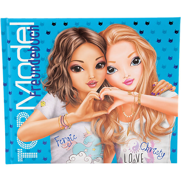 TOPModel Freundebuch blau