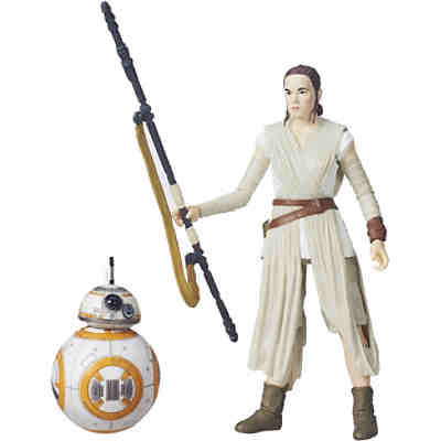 Star Wars E7 The Black Series 15 cm Figur: Rey Jakku & BB-8 Droide 2