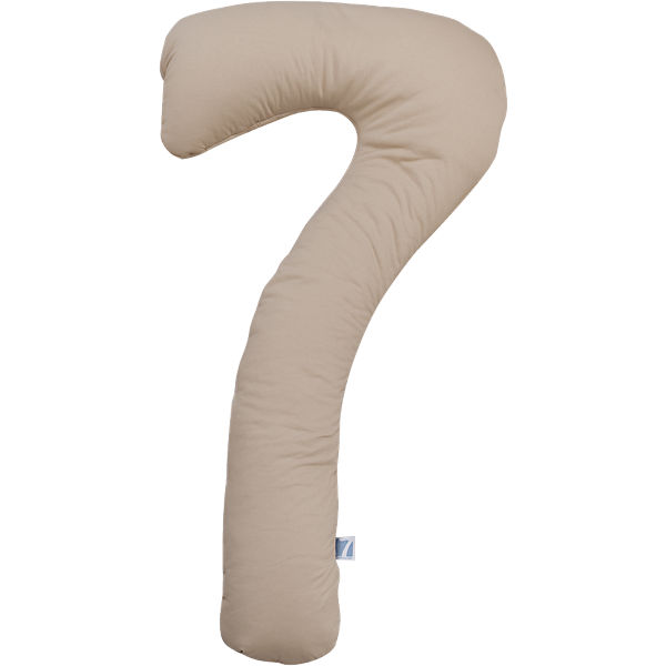 Bezug für Still- und Schlafkissen my7, 150 cm, Jersey cappuccino