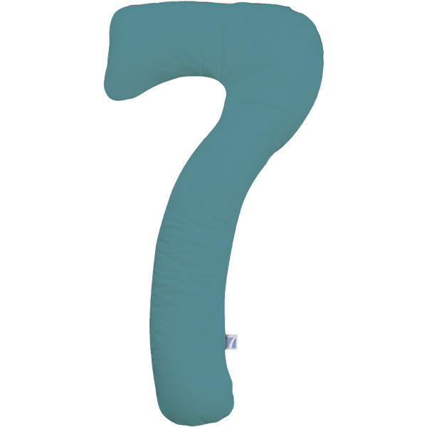 Bezug für Still- und Schlafkissen my7, 150 cm, Jersey rauchblau