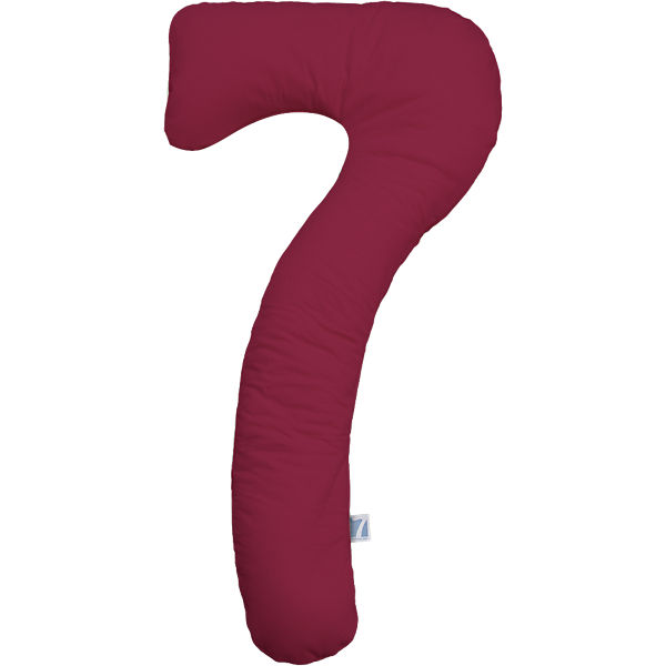 Bezug für Still- und Schlafkissen my7, 150 cm, Jersey brombeere