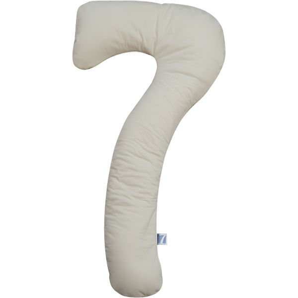 Still- und Schlafkissen my7 inkl. Bezug, Jersey ecru