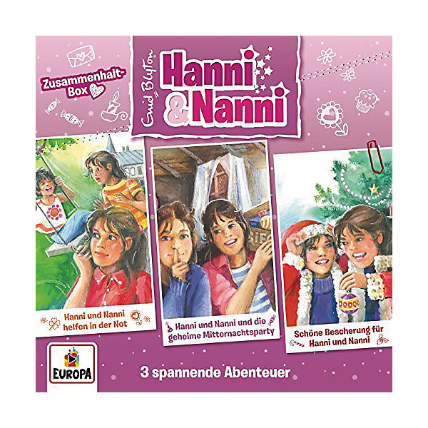 CD Hanni und Nanni 12/3er Box-Zusammenhalt-Box (40,41,42)