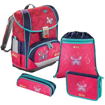 Schulranzenset LIGHT 2 Butterfly Dancer, 4-tlg. - Kollektion 2017 2
