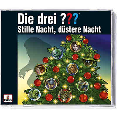 CD Die Drei ??? Adventskalender - Stille Nacht, düstere Nacht, 3 Audio-CDs
