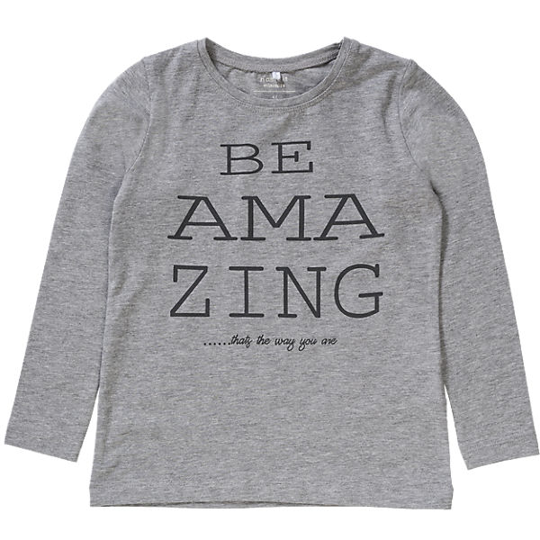 Langarmshirt NITDANA für Mädchen, Organic Cotton