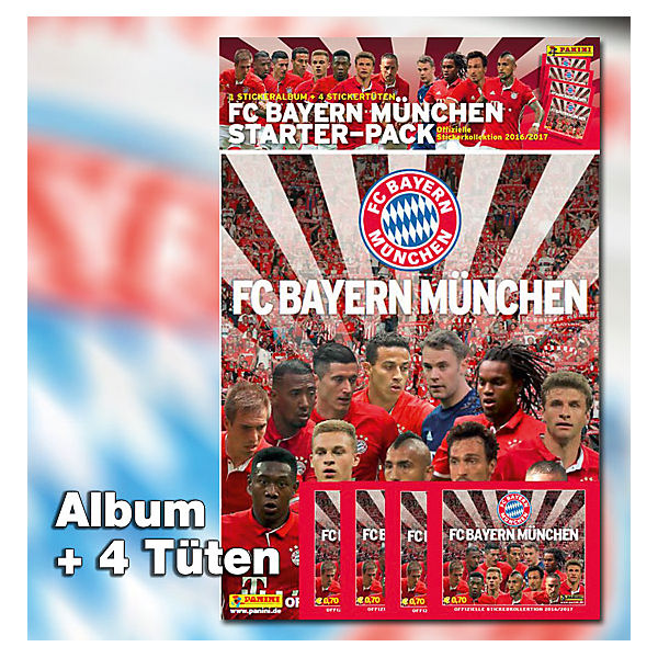 Panini FC Bayern München 2016/2017 - Sammelsticker Starterpack