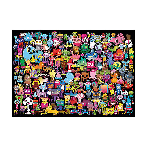 Puzzle 2000 Teile - Burgerman, Hi There!