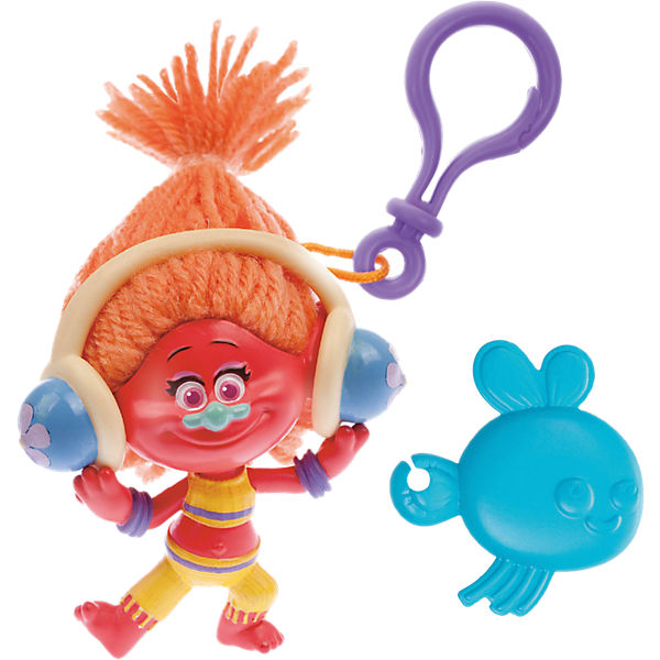 Trolls Schlüsselanhänger DJ Suki, 10cm