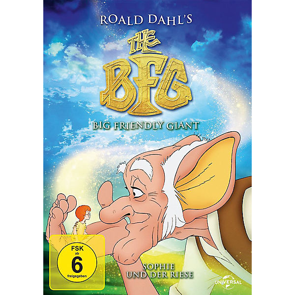 DVD The BFG - Sophie und der Riese - Animation