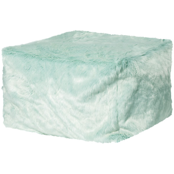 034 Sitzhocker Loft, 80 x 80 cm, ZOBEL uni, mint