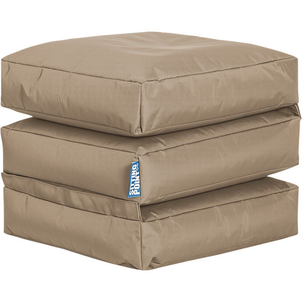 Sessel 2 in 1 WAVE SCUBA klappbar, khaki