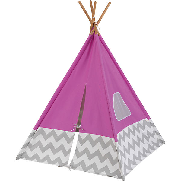 Spielzelt, Chevron, pink