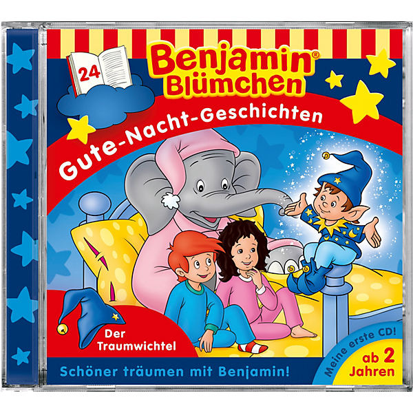 CD Benjamin Blümchen Gute-Nacht-Geschichten 24 - Der Traumwichtel