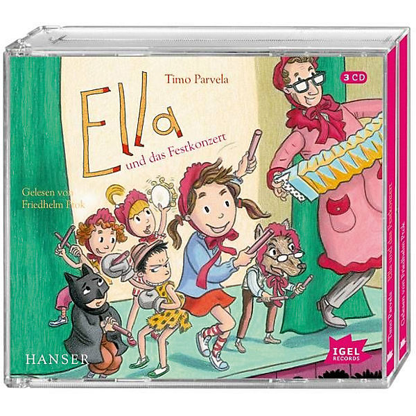 Ella und das Festkonzert, Audio-CD