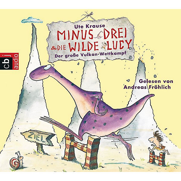 Minus Drei und die wilde Lucy: Der große Vulkan-Wettkampf, Audio-CD