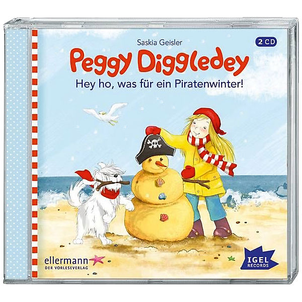 Peggy Diggledey: Hey ho, was für ein Piratenwinter! Audio-CD