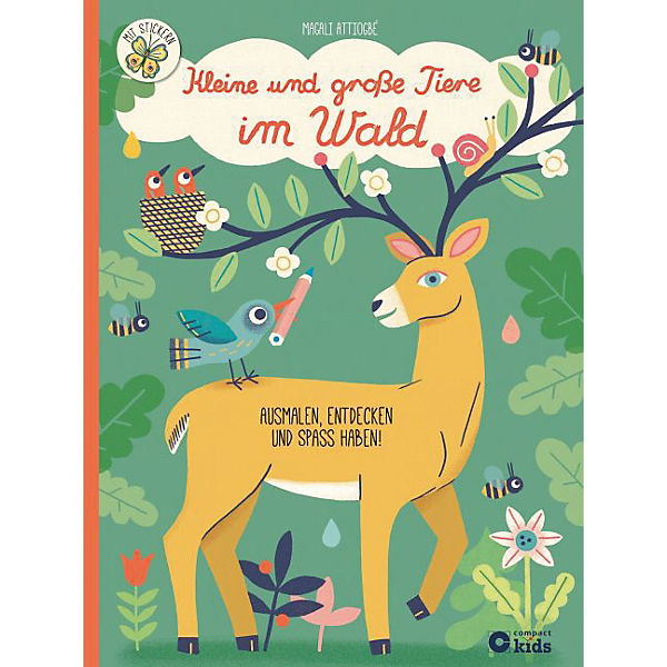 Kleine und große Tiere im Wald