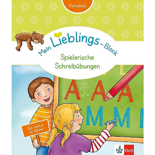 Klett Mein Lieblings-Block: Spielerische Schreibübungen