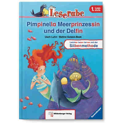Leserabe: Pimpinella Meerprinzessin und der Delfin, 1. Lesestufe