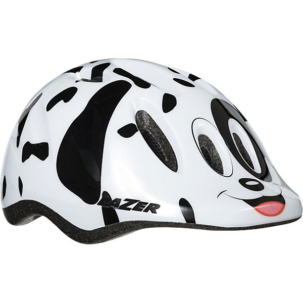 Fahrradhelm Max+ Puppy Gr. 49-56, weiß-schwarz
