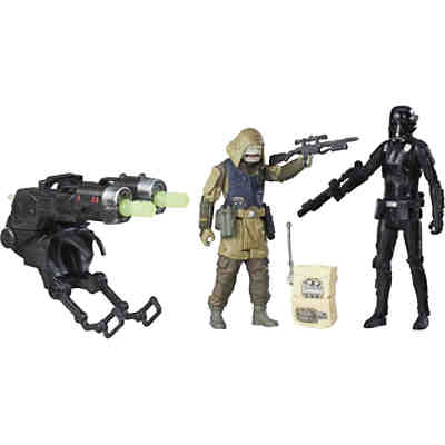 Star Wars Rogue One Battle-Action Basisfiguren 2er Pack - Death Trooper & Rebel Command Pao 2