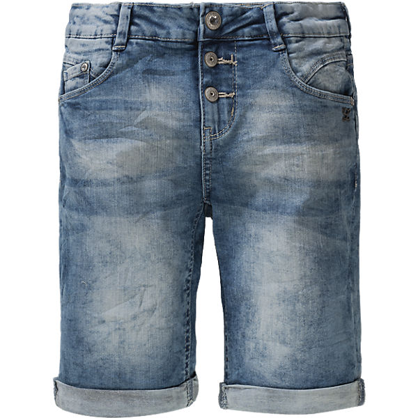 Jeansbermuda BELLA comfort stretch für Mädchen, Bundweite BIG