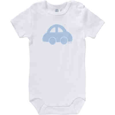 Bodys Doppelpack für Jungen Auto, Organic Cotton 2