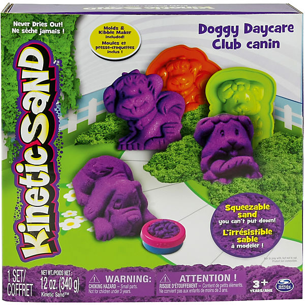Песок для лепки Kinetic Sand. Игровой набор c формочками, 340 грамм, в ассортименте Песок для лепки Kinetic Sand. Игровой набор c формочками, 340 грамм, в ассортименте