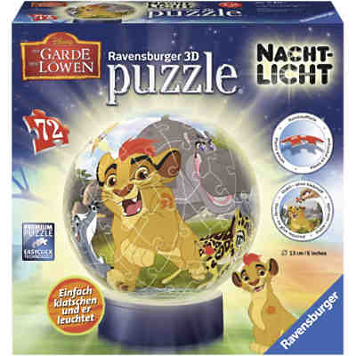 puzzleball® Nachtlicht König der Löwen: Die Garde der Löwen 72 Teile
