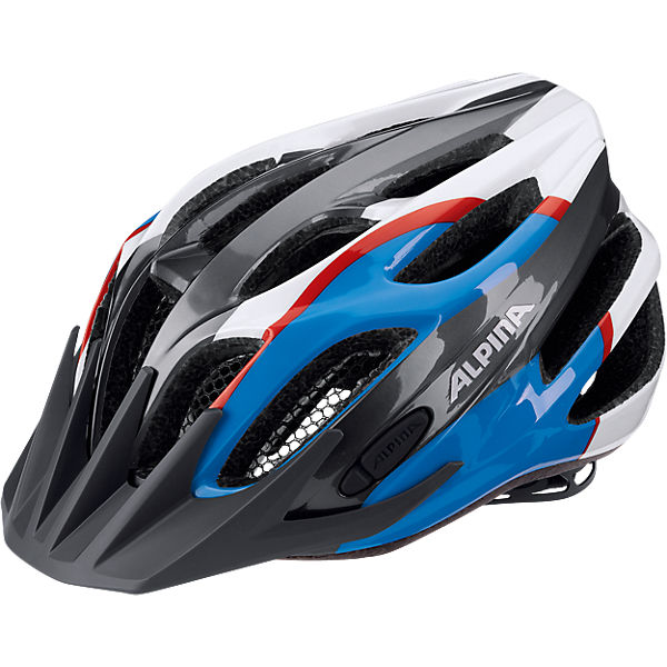 Fahrradhelm FB Jr. 2.0 flash anthrazite-blue-red-white 50-55