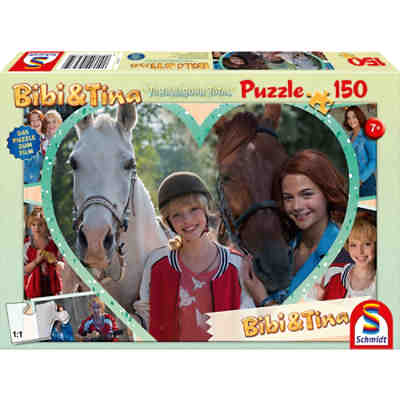 Puzzle Bibi & Tina zum Kinofilm Tohuwabohu Total, Mädchenfreundschaft, 150 Teile